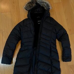 Women's Montreal Down Coat - Black Marmot Down Mid-length Jacket